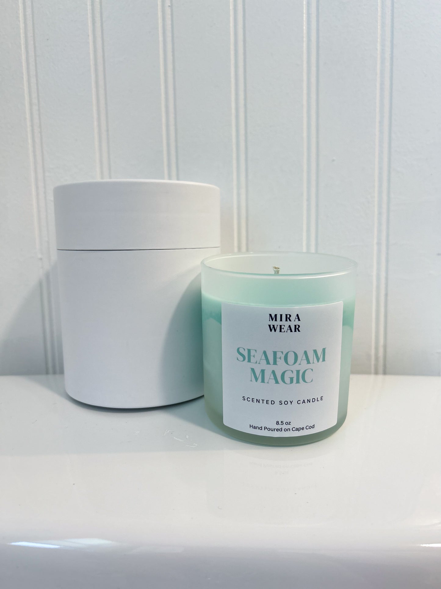 Seafoam Magic Scented Soy Candle 8.5oz