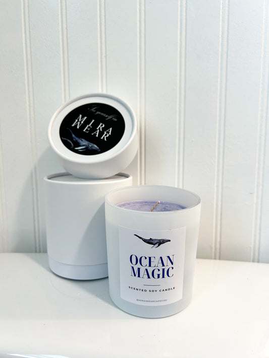 Ocean Magic Scented Soy Candle 15oz