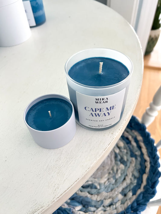 Cape Me Away Scented Soy Candle 8.5oz