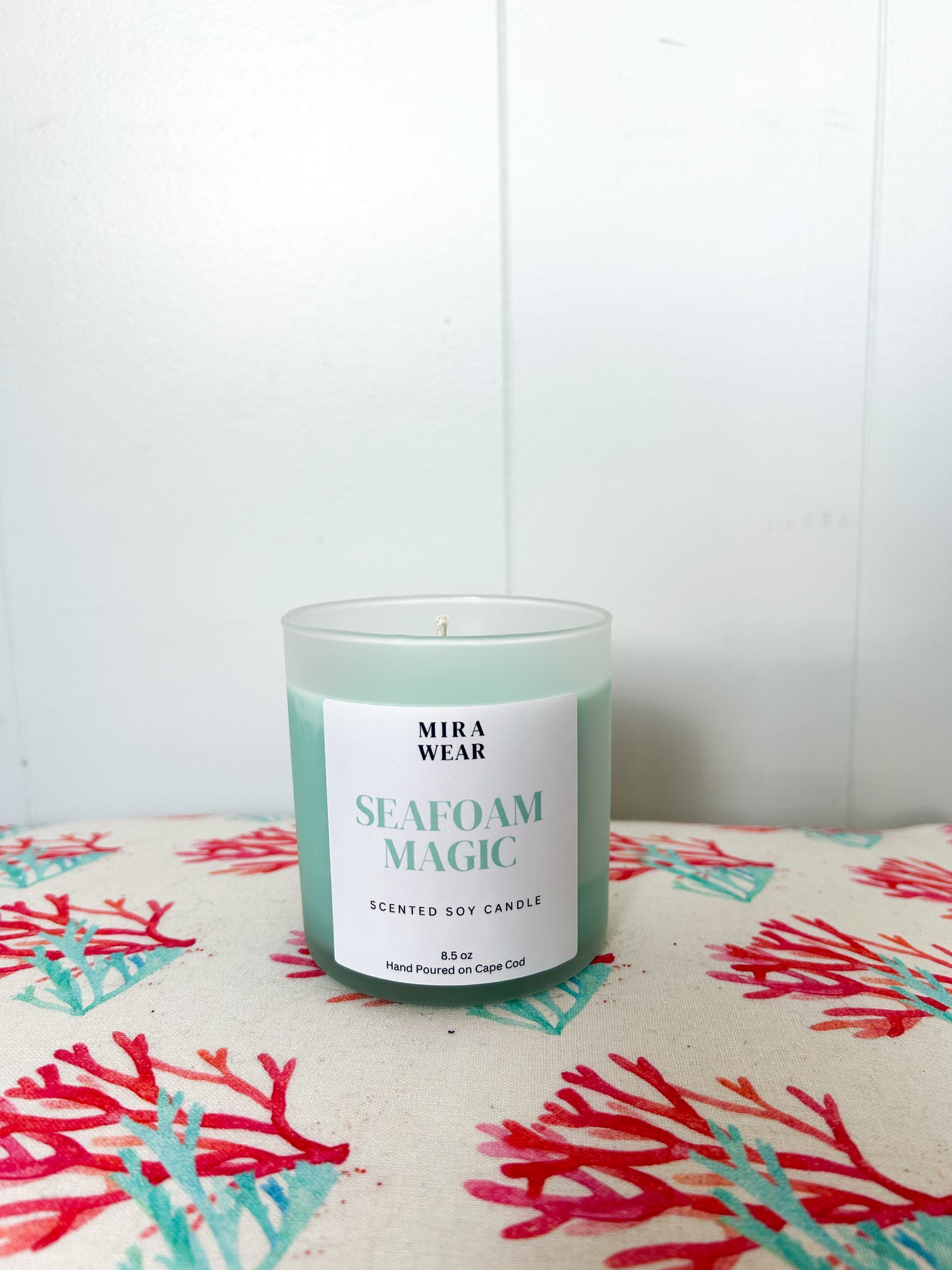 Seafoam Magic Scented Soy Candle 8.5oz